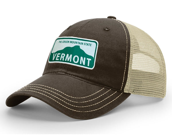 Vermont Green Mountains Hat (Brown/Khaki)