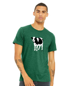 Rubin Cow T-Shirt (Heather Grass Green)