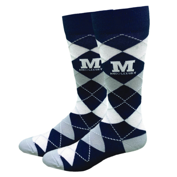 Middlebury Argyle Socks