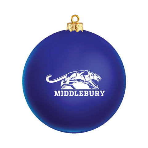 Middlebury Panther Holiday Ornament