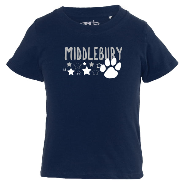 Middlebury "Star-Paw" Infant T-Shirt