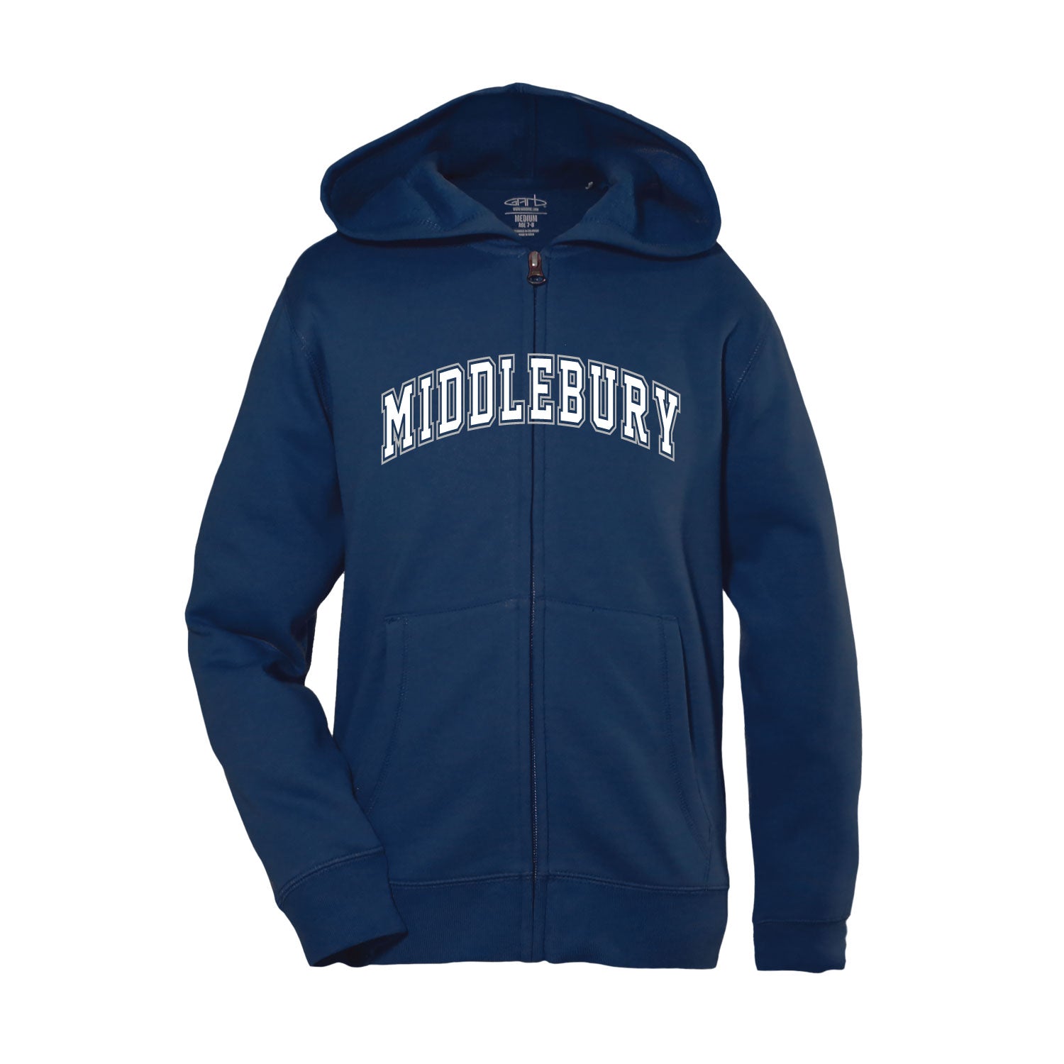 Middlebury Zip Hooded Sweatshirt (Youth)