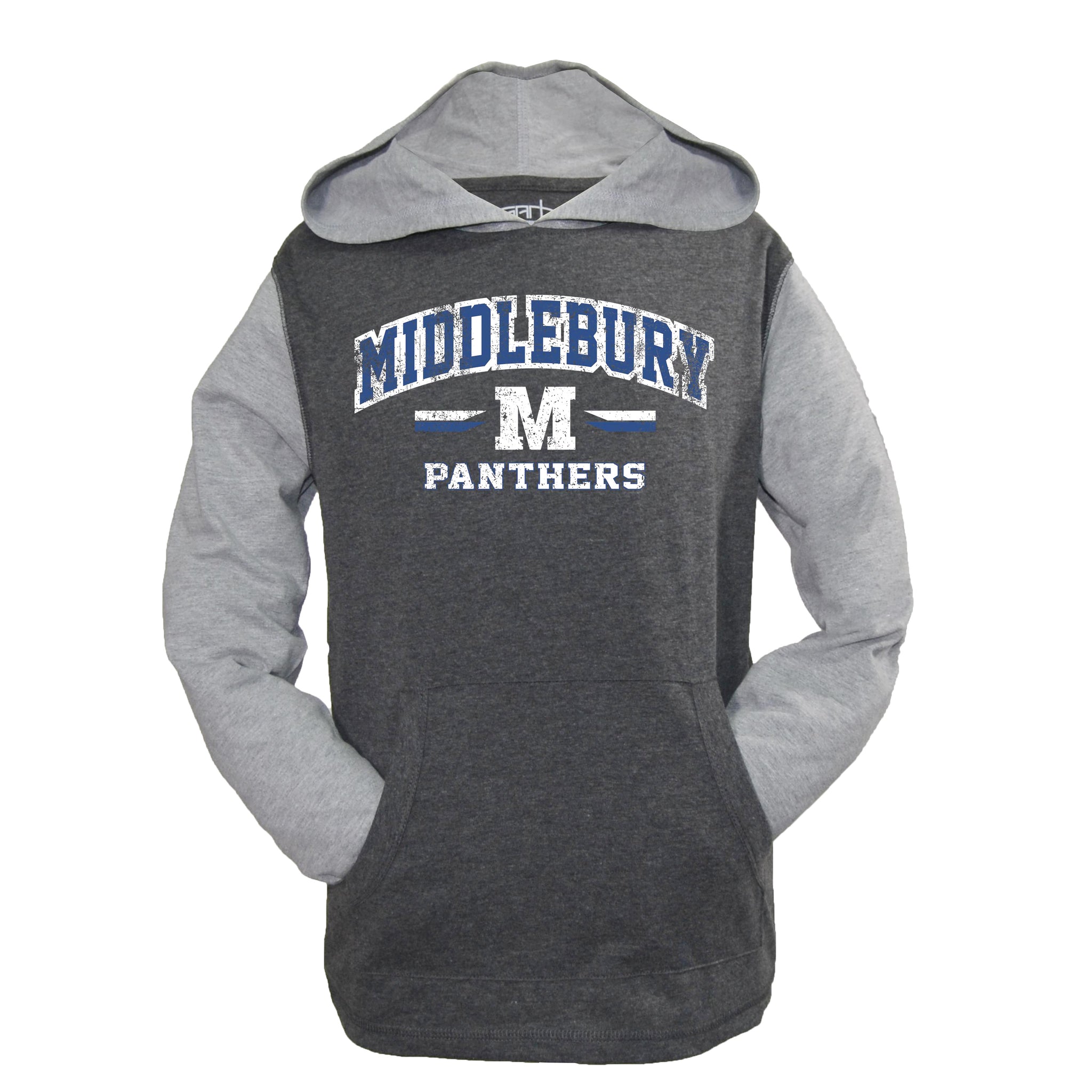Middlebury 2-Tone Hooded T-Shirt (youth)