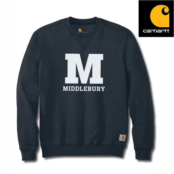Middlebury Carhartt Crewneck Sweatshirt (navy)