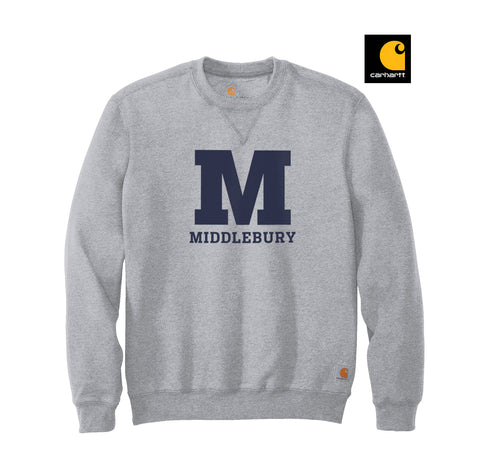 Middlebury Carhartt Crewneck Sweatshirt (grey)