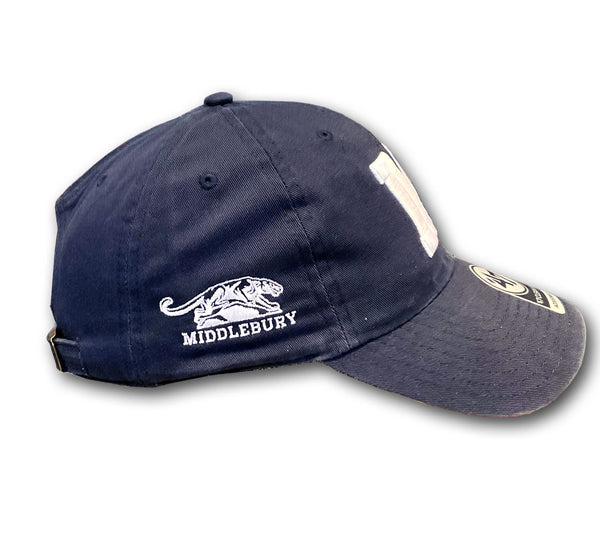 Middlebury Panther "M" Clean Up Hat (navy)