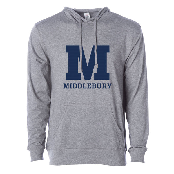 Middlebury Hooded T-Shirt (grey)