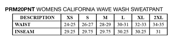 Women's California Wave Pant (Misty Blue)