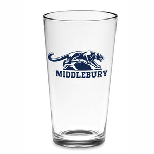 Middlebury Panther Pint Glass