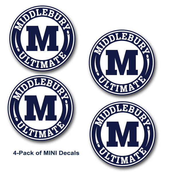 Middlebury Ultimate Decals