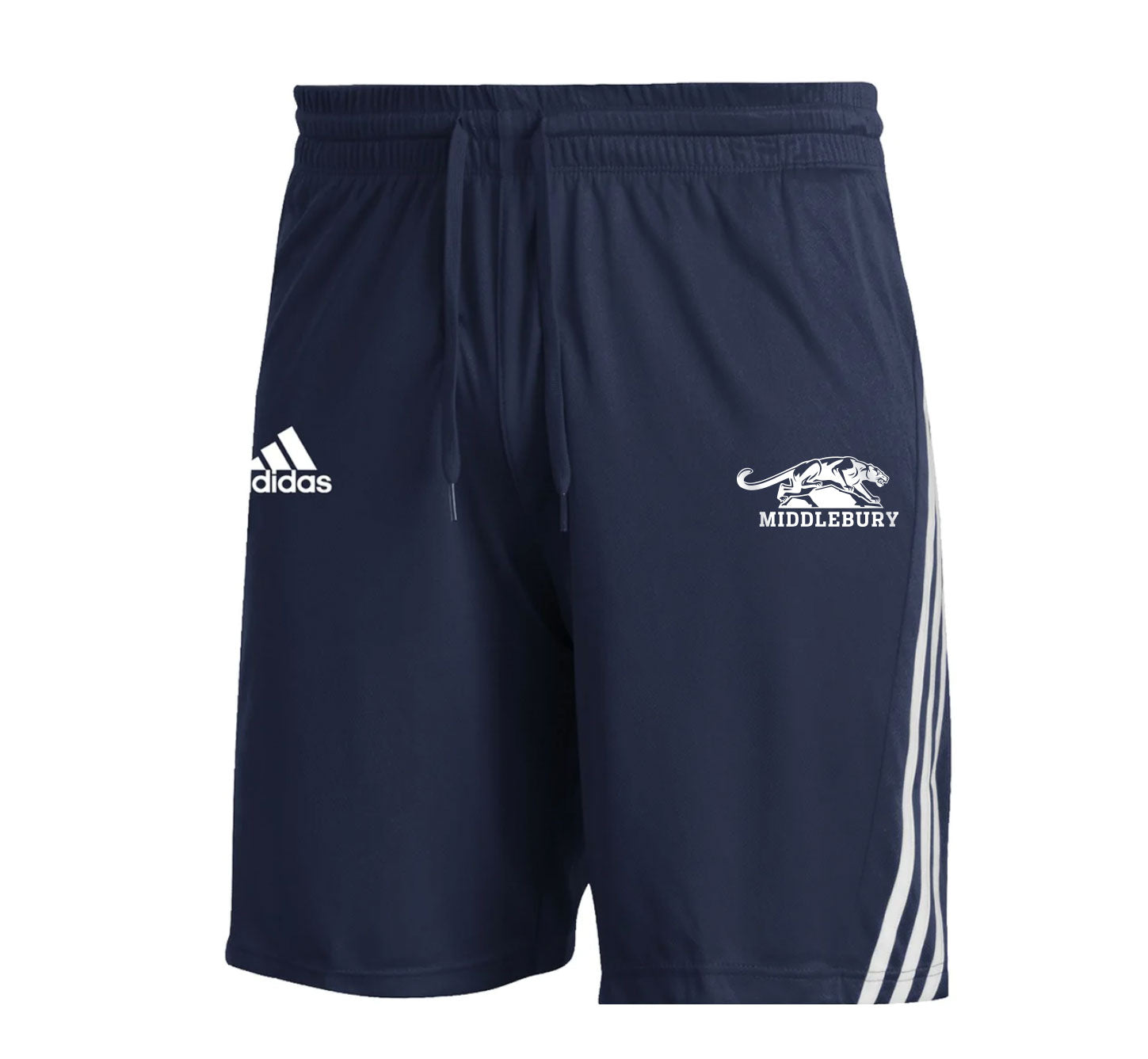 Middlebury Adidas Mens Short (3-Stripe)