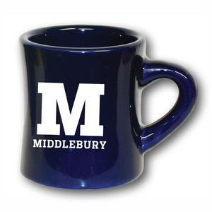 Classic Middlebury Diner Mug (navy)
