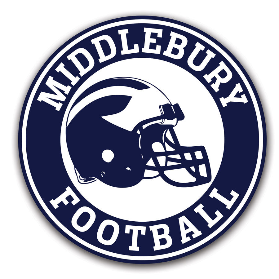 Middlebury Football Decals
