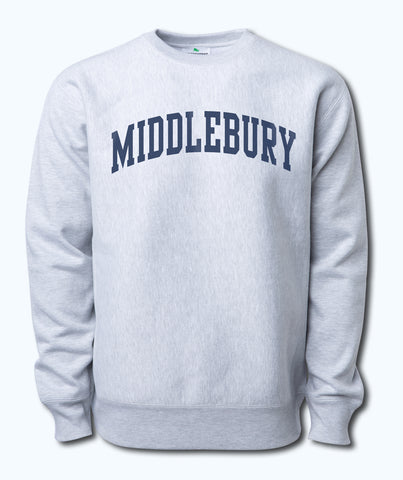 The Legend - Middlebury Crew Sweatshirt (Grey)