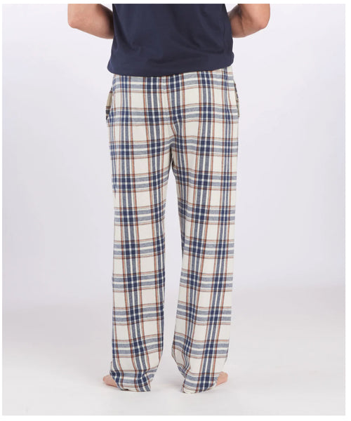 Men's Middlebury Flannel Pant (Natural Indigo Metro)