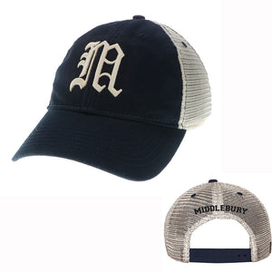 Classic Middlebury "Old M" Trucker Hat