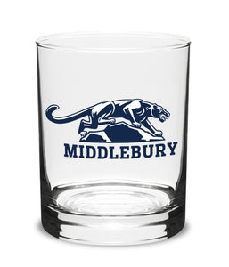 Middlebury Panther Rocks Glass