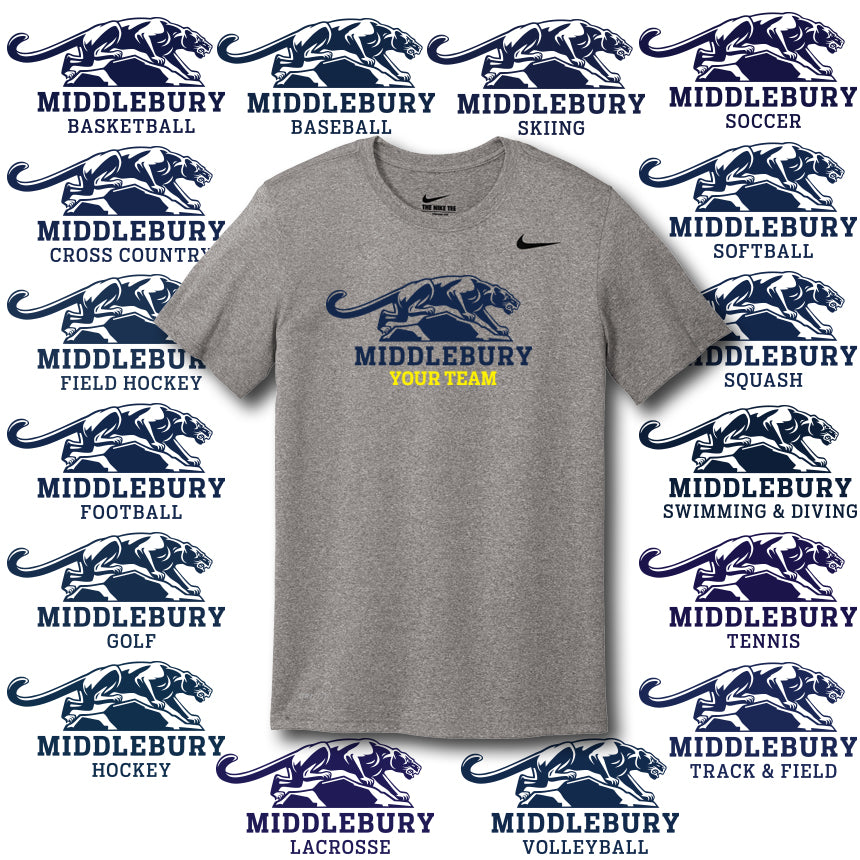 Nike Middlebury Panther Team T-Shirt (grey)