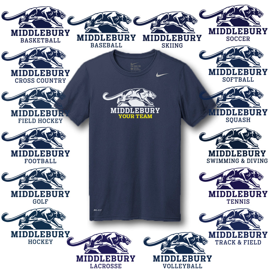 Nike Middlebury Panther Team T-Shirt