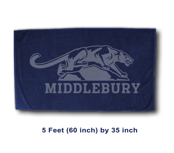 Middlebury Panther Beach Towel