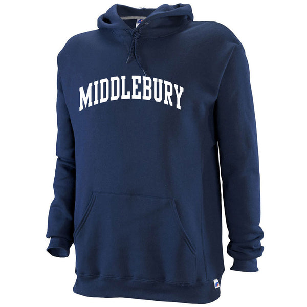 Classic Middlebury Hooded Sweatshirt (Navy)