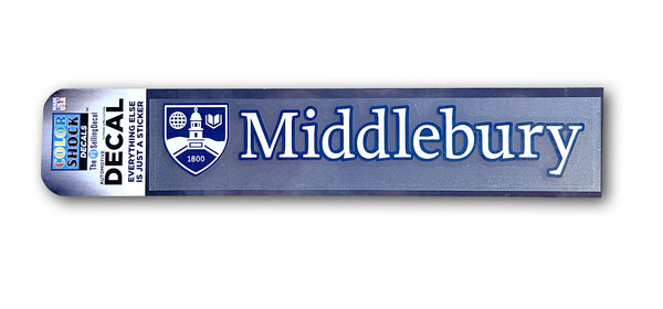 Shield - MIDDLEBURY Decal