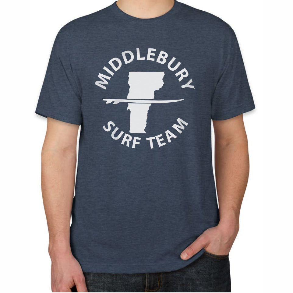 Middlebury Surf Team Shirt (navy)