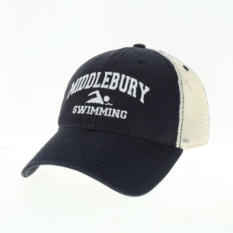 Middlebury Swimming Trucker Hat