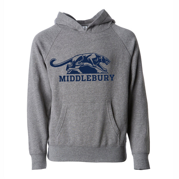 Middlebury Toddler Panther Hood (H. Grey)
