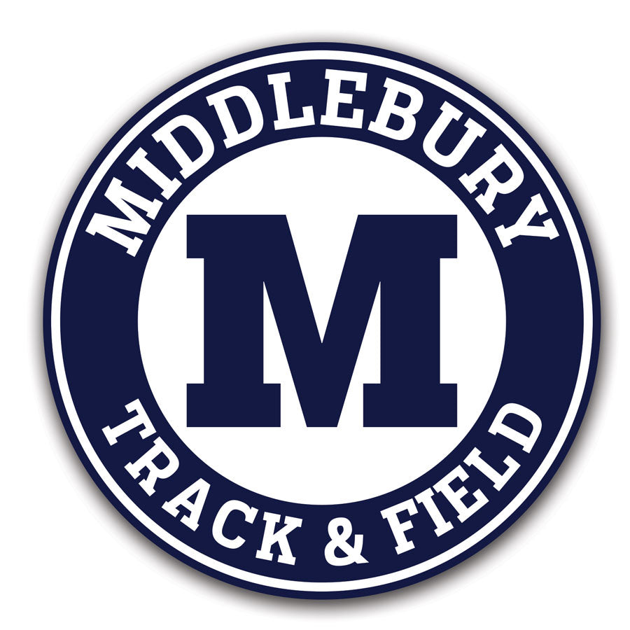 Middlebury Track & Field Decals