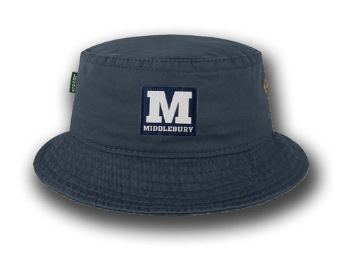 Middlebury Relaxed Twill Bucket Hat (Navy)