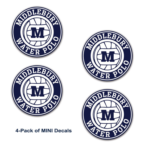 Middlebury Water Polo Decals