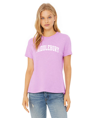 Middlebury (Soft Blend) Womens Tee (Prism Lilac)