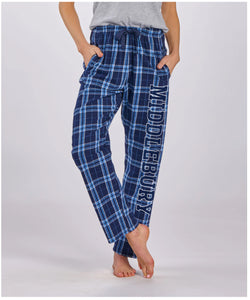 Women's Middlebury Flannel Pant (Navy/Columbia Plaid)