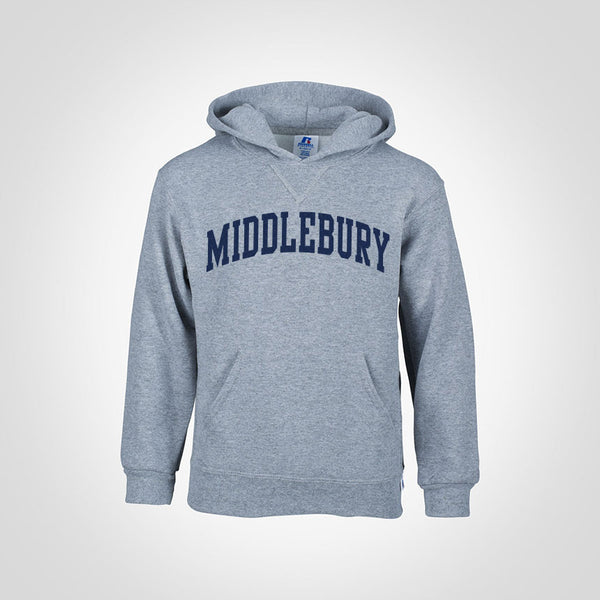 Middlebury Youth Hooded Sweatshirt (grey)