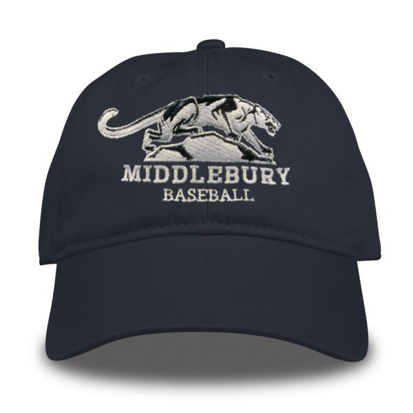 Middlebury Panther Baseball Hat (navy)