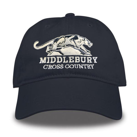 Middlebury Panther Cross Country Hat (navy)