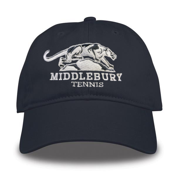 Middlebury Panther Tennis Hat (navy)