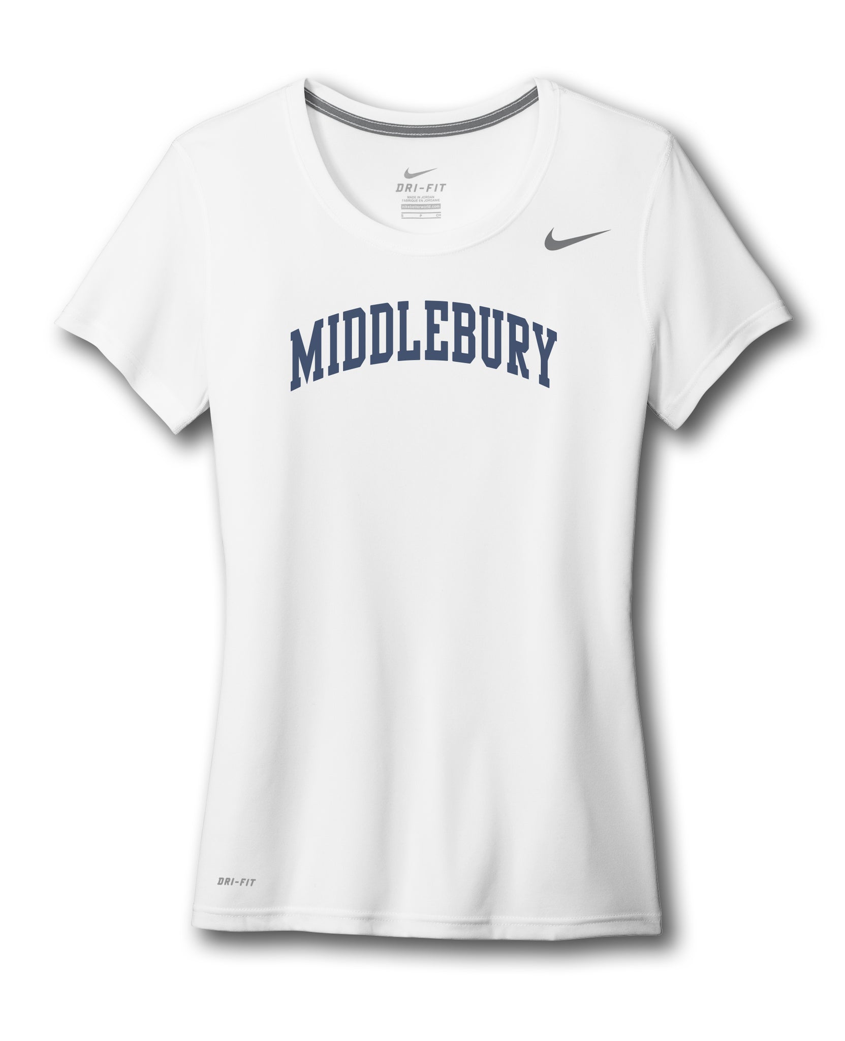 Women's Nike Dri-Fit Middlebury T-Shirt (white)