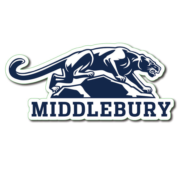 Middlebury Panther Magnet - (6" x 3")