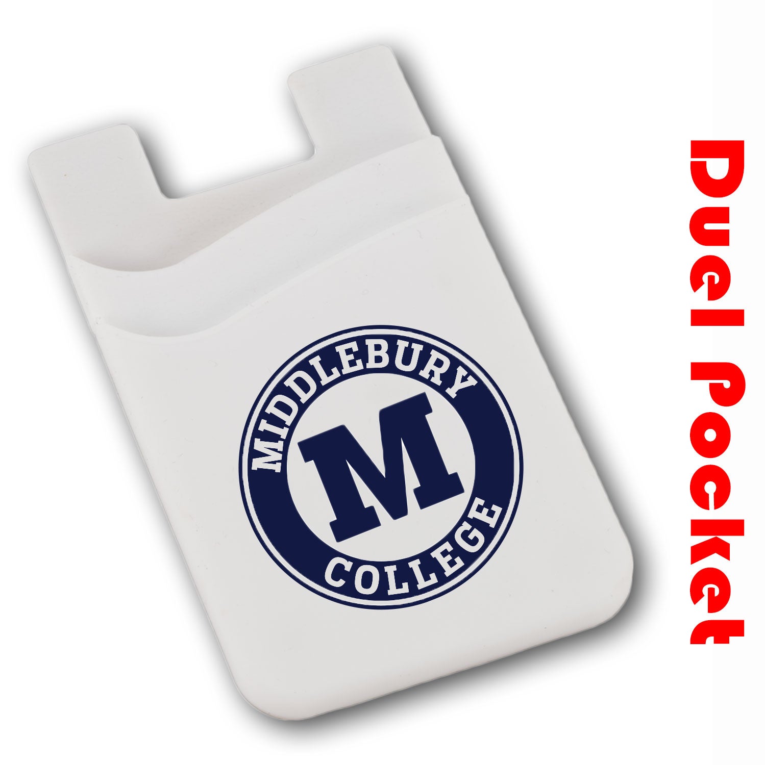 Middlebury Dual Pocket Phone Wallet (White)