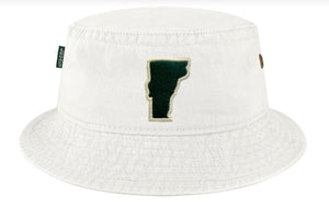 Vermont Bucket Hat (White)