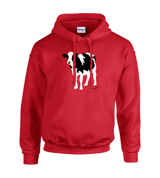 Rubin Cow Sweatshirt - red