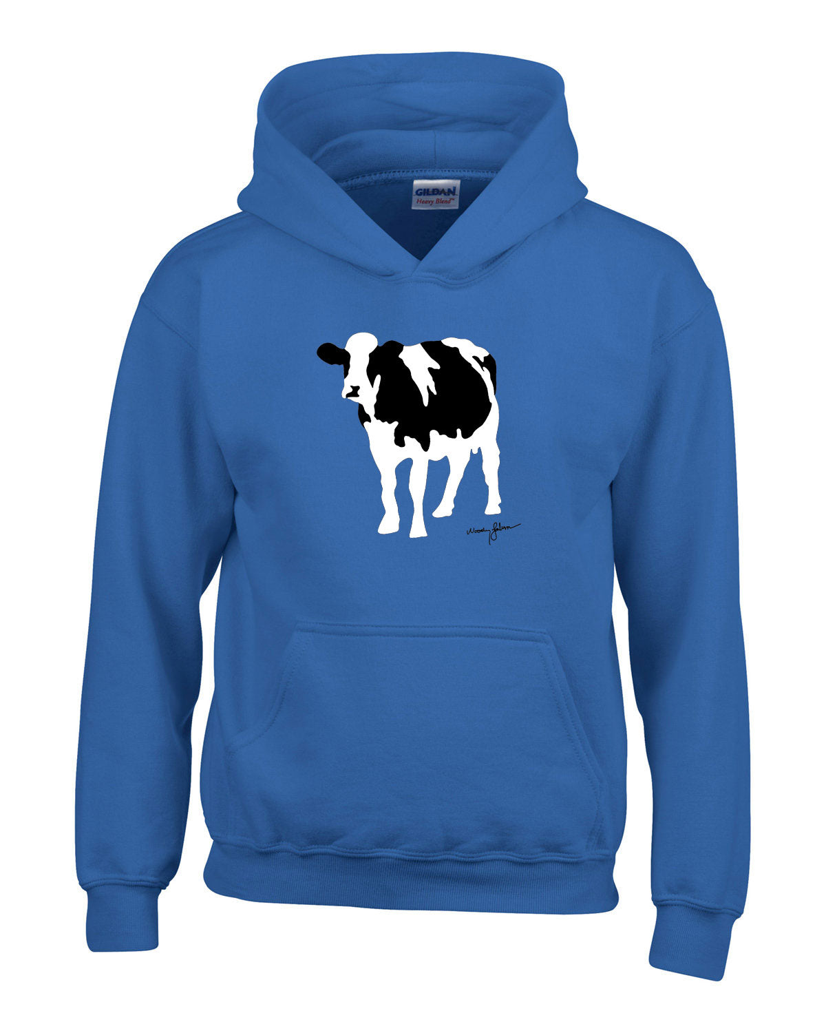 Rubin Cow Youth Sweatshirt (blue)